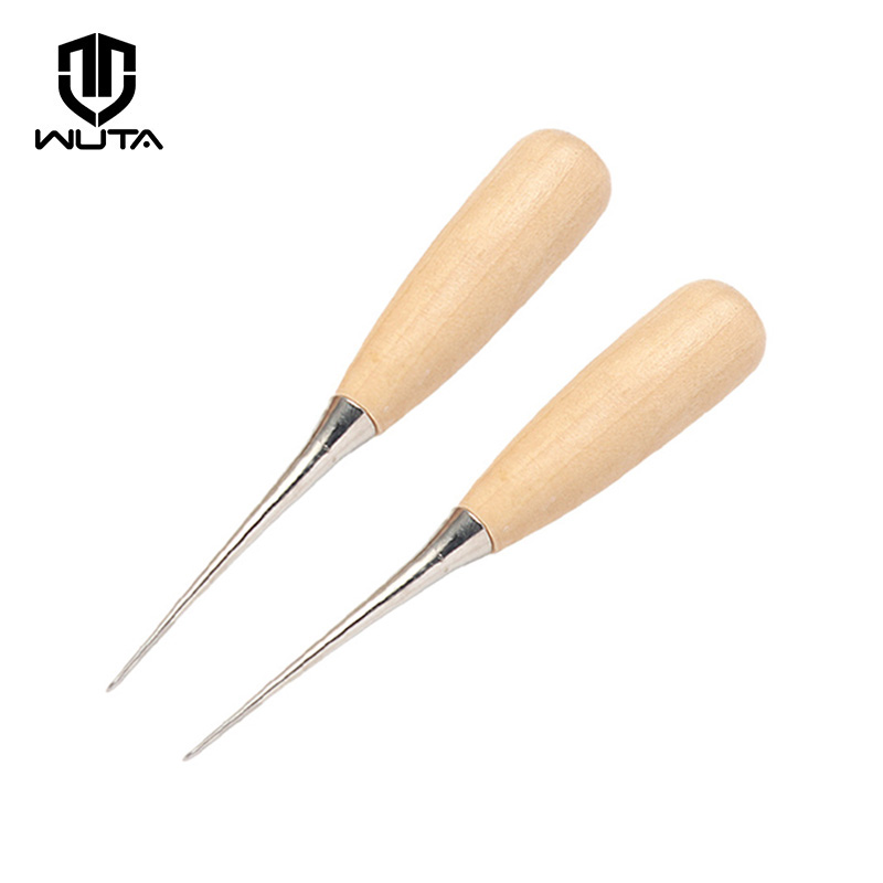 Leatherwork Awl - 【WUTAツール】2ピース千枚通し ピンホールホールパンチクラッチツールDIYレザーツール レザークラフト道具 穴あけ レザークラフト工具