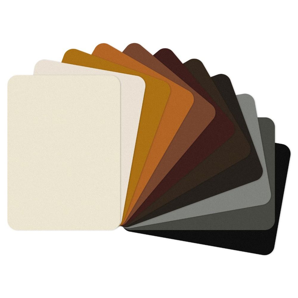 Leatherwork Kit - 自己粘着レザー補修パッチ 20x30cm マット家具補修テープ UV耐性 防水 ソファ補修キット