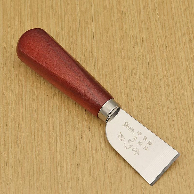 新しい革漉きナイフ、木製ハンドル付き革漉きカッティングナイフ - Leatherwork Knife のレビューと価格