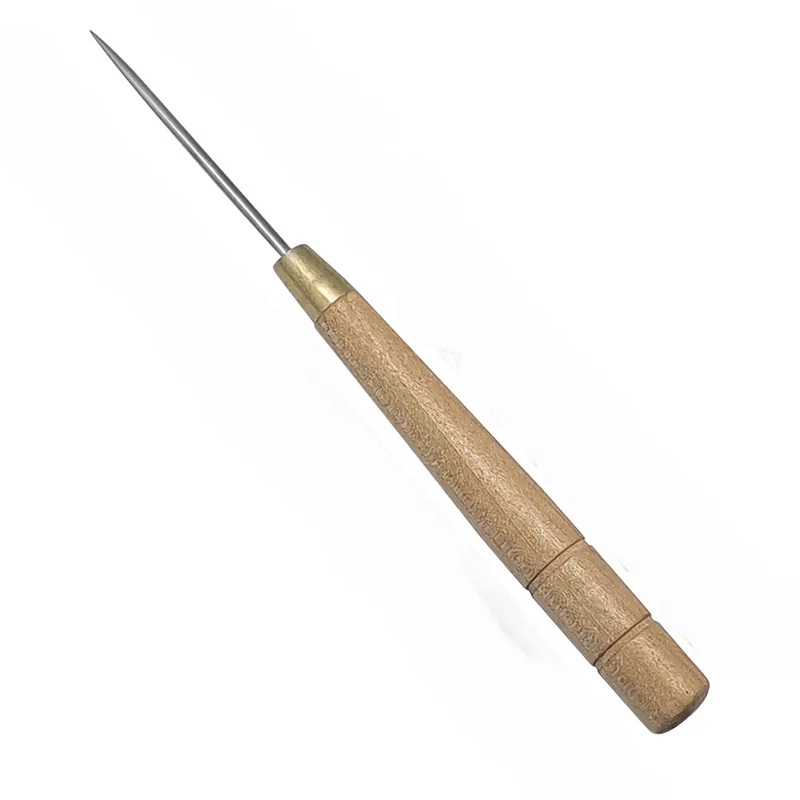 3個入り 木製ハンドル 糸通し棒 レザークラフト 穴あけ D - Leatherwork Awl のレビューと価格