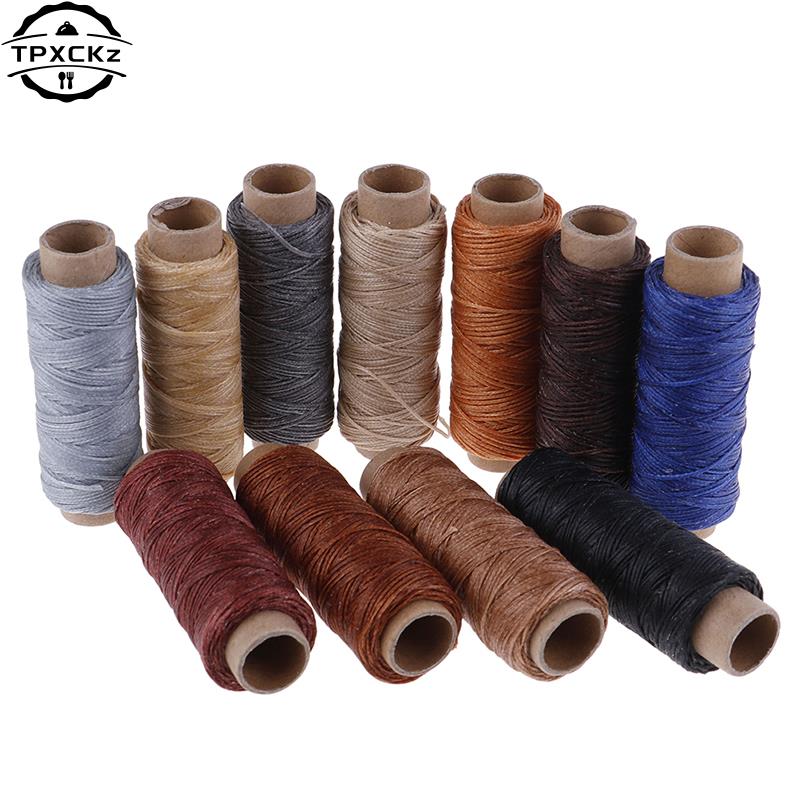 50 メートル/ロールワックス縫製皮革用靴ハンドステッチ工芸 - Leatherwork Thread のレビューと価格