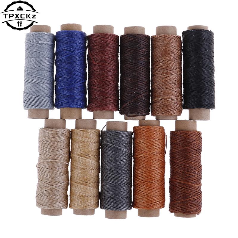 50 メートル/ロールワックス縫製皮革用靴ハンドステッチ工芸 - Leatherwork Thread のレビューと価格