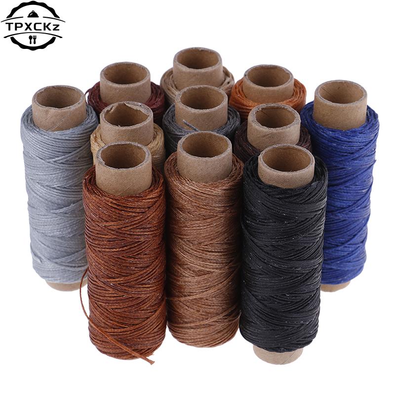 50 メートル/ロールワックス縫製皮革用靴ハンドステッチ工芸 - Leatherwork Thread のレビューと価格