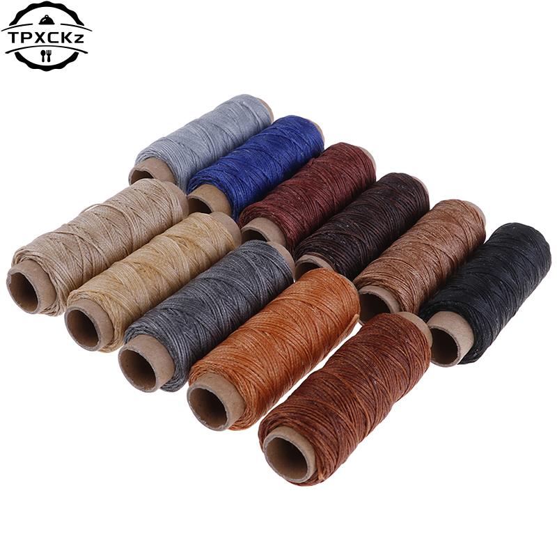 50 メートル/ロールワックス縫製皮革用靴ハンドステッチ工芸 - Leatherwork Thread のレビューと価格