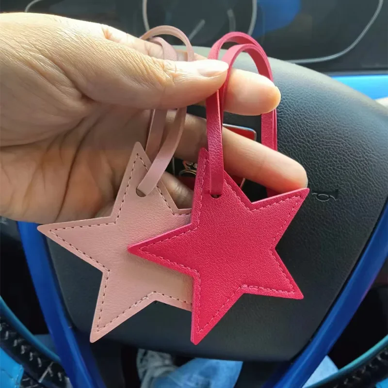 スター PU レザータッセルキーホルダーチャームタッセル五芒 - Leatherwork Ruler のレビューと価格
