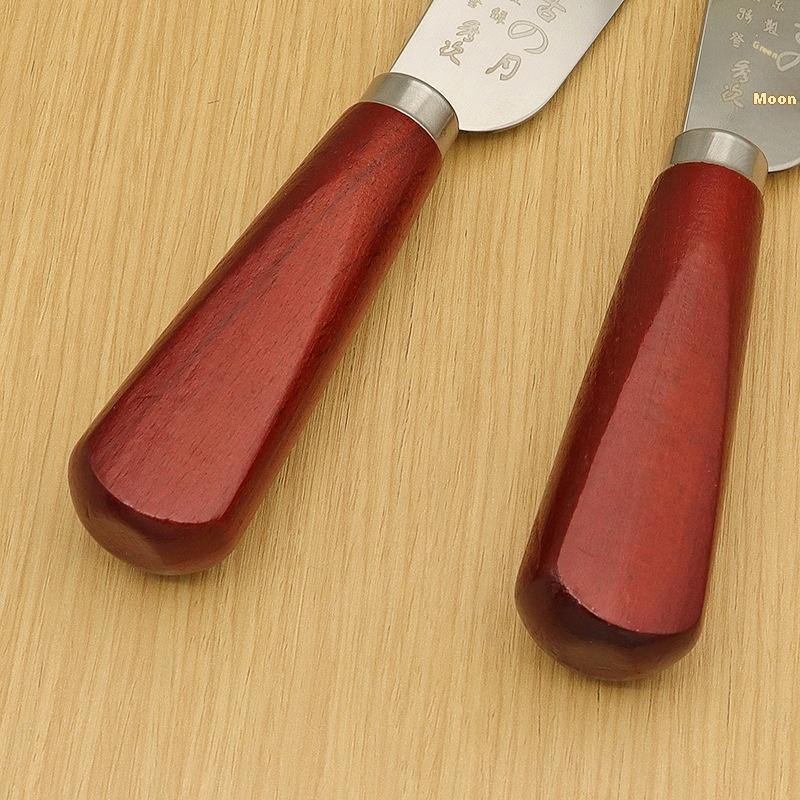 [F] 木製ハンドル付き革漉きナイフ、DIYレザークラフト作 - Leatherwork Knives のレビューと価格