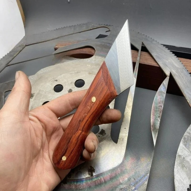 17CM粉末高速鋼木製ハンドル革切り包丁手作りDIY革製品切 - Leatherwork Knives のレビューと価格