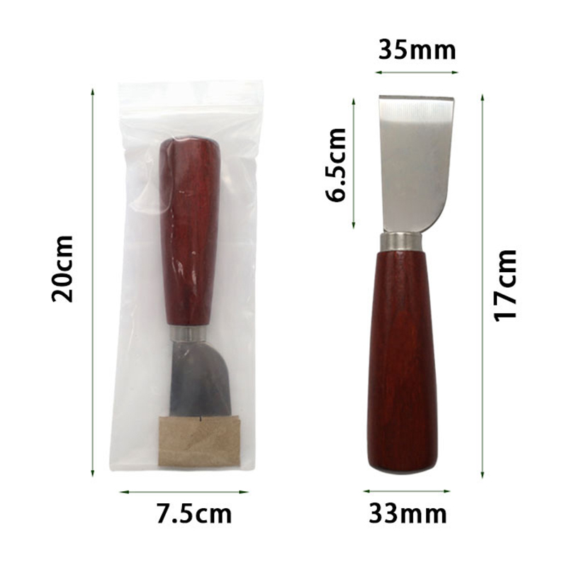 革製シャベルナイフ DIY レザークラフトツール 木製ハンド - Leatherwork Knife のレビューと価格