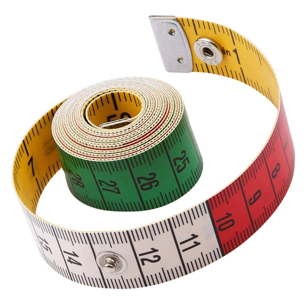 1.5 メートルソフト巻尺テーラーのテープスナップファスナー - Leatherwork Ruler のレビューと価格