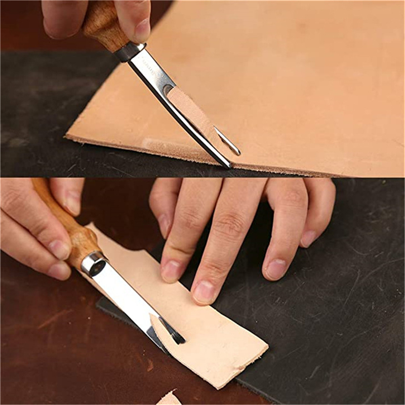 実用的な革細工エッジベベラー、スカイビングベベリングナイフ、 - Leatherwork Knives のレビューと価格