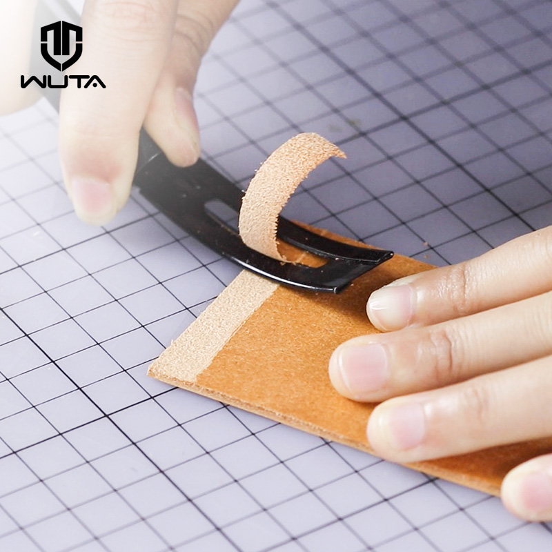 WUTA シャープレザー安全ベベラースキビングナイフ薄化切断 - Leatherwork Knives のレビューと価格