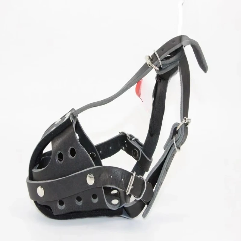 戦術犬用革製トレーニングペットマズル - Leatherwork Training のレビューと価格